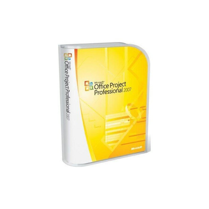 Microsoft Project 2007 Профессиональный RU DVD BOX (H30-01872)