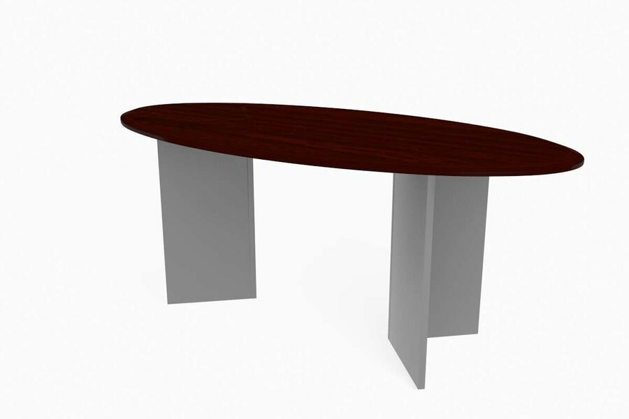 Офисные столы Edem Стол для заседаний BekWem 1800x900х750 арт.БВ-10.0 цвет: Махагон