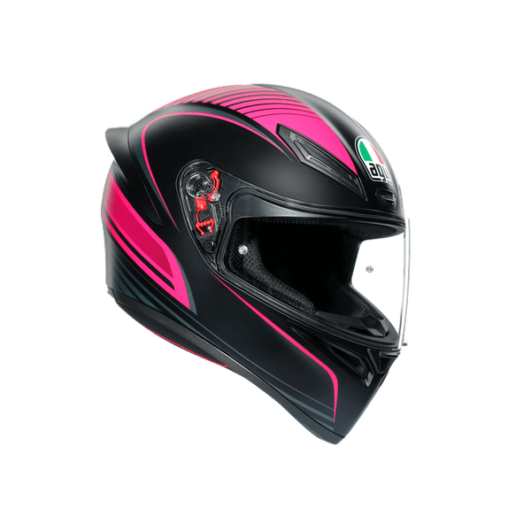 Мотошлем AGV K1 warmup black/pink ML