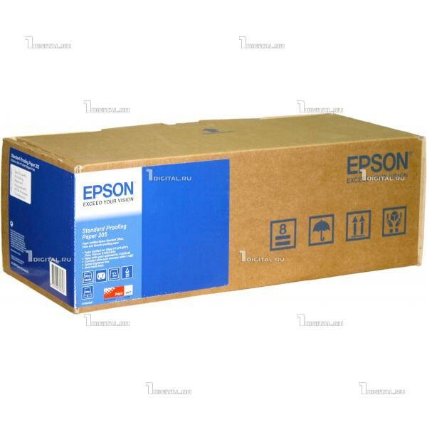 Бумага для плоттера Epson Standard Proofing Paper (C13S045007) рулон A2+ 17 (432 мм 50 м) для цветопроб, 205 г/м2