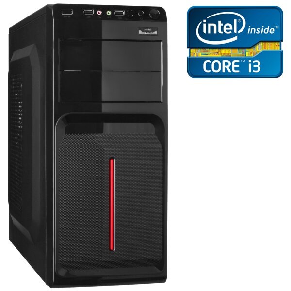 Для офиса TehPortal Офисный компьютер Intel® Core™ i3-4170 8 Гб DDR3 120 Гб SSD Intel® HD Graphics ОС не установлена