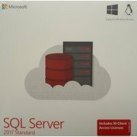SQL SVR STANDART EDTN 2017 ENGLISH DVD 10 CLT