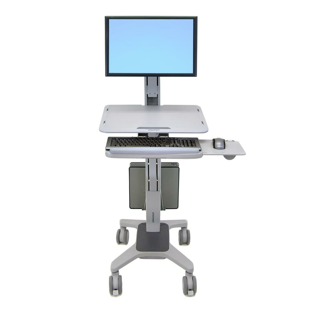 Ergotron WorkFit-C, Single LD Sit-Stand Workstation 24-198-055 Мобильное рабочее место