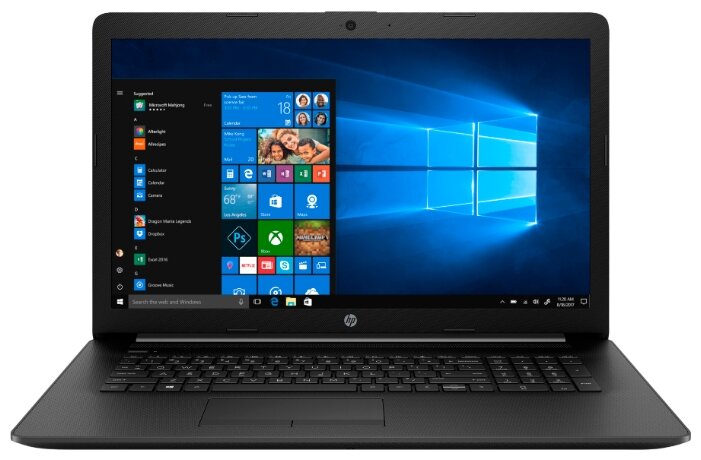 Ноутбук HP 17-ca2009ur (AMD Ryzen 3 3250U 2600MHz/17.3quot;/1600x900/8GB/256GB SSD/DVD нет/AMD Radeon Graphics/Wi-Fi/Bluetooth/Windows 10 Home)