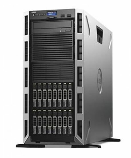 Сервер Dell PowerEdge T440 16B 2*Silver 4210R (2.4Ghz, 13.75M 10C, turbo, 100W), 32GB (2x16GB) DR 2666 RDIMM, 1.2TB SAS 10K 12Gbps 512n 2.5in HHD, PERC H730P Adp 2GB NV Cache FH, DVD+/-RW SATA, Broadcom 5720 DP 1GbE, IDRAC9 Enterprise, 2*495W, No Rails, B