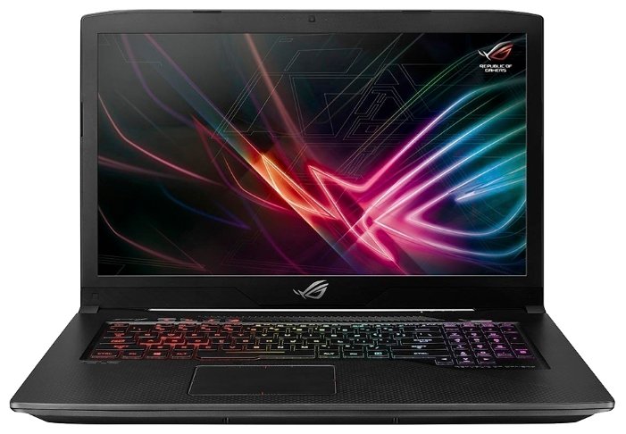 Ноутбук ASUS ROG GL703GM-E5209T (Intel Core i5 8300H 2300MHz/17.3quot;/1920x1080/8GB/256GB SSD/1000GB HDD/DVD нет/NVIDIA GeForce GTX 1060 6GB/Wi-Fi/Bluetooth/Windows 10 Home)