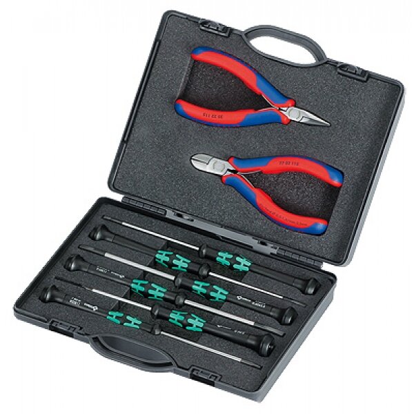 Набор инструментов для электроники Knipex KN-002018