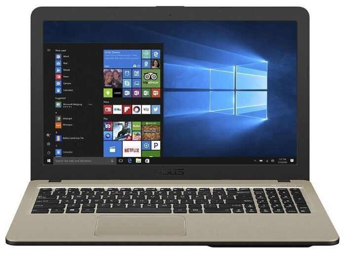 Ноутбук ASUS VivoBook R540BA-GQ065T (AMD A6 9225 2600MHz/15.6quot;/1366x768/8GB/1000GB HDD/DVD нет/AMD Radeon R4/Wi-Fi/Bluetooth/Windows 10 Home)