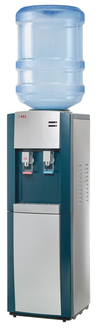 Кулер для воды с холодильником AEL LC-AEL-58B Marengo-Silver