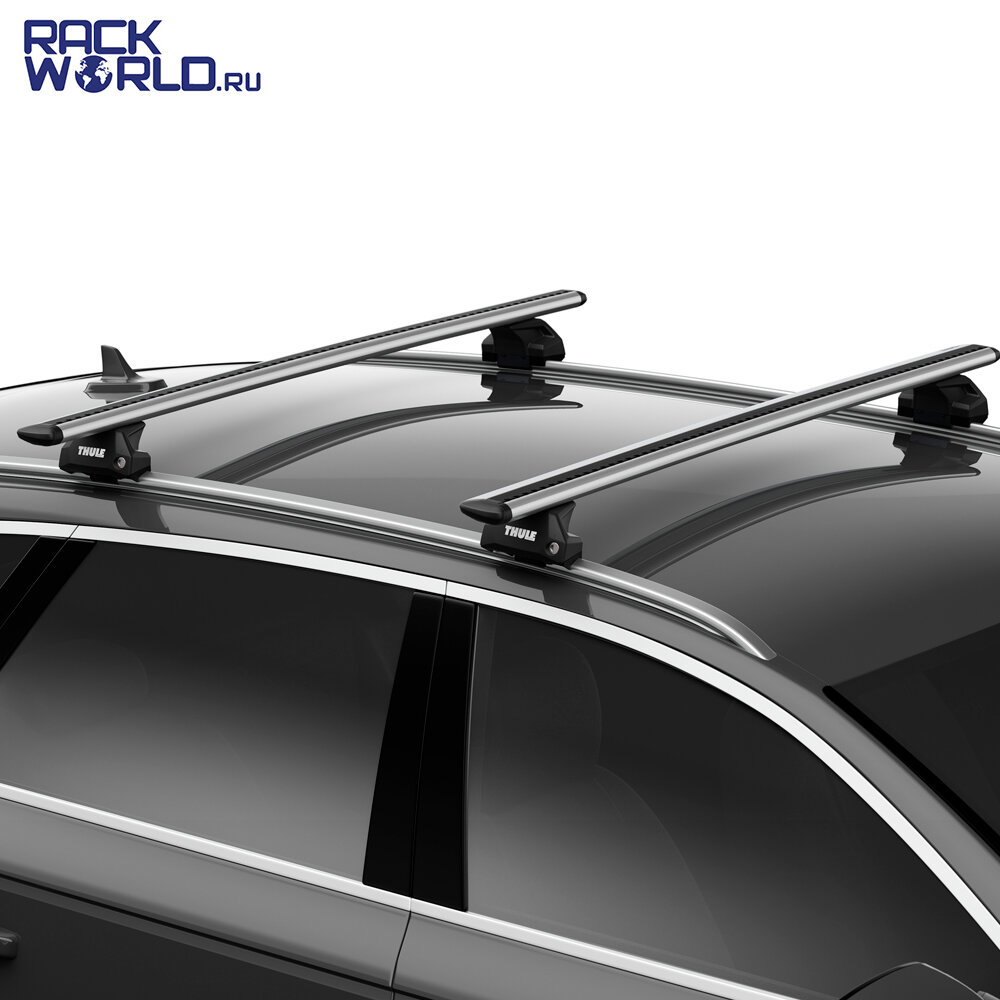 Багажник Thule WingBar Evo на крышу BMW X4, 5-dr SUV 2015-2018 г., интегрированные рейлинги