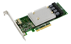 Контроллер SAS Adaptec SmartRAID 3154-16i SGL 2295000-R (16 internal ports,PCIe Gen3 ,x8,4 GB DDR4,RAID 0/1/10,RAID 5/6/50/60,FlexConfig,maxCache 4.0