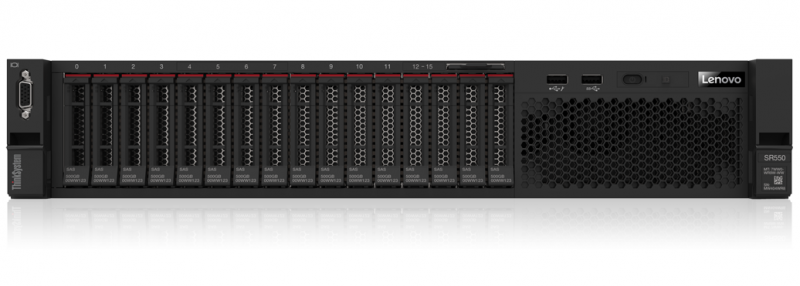 Сервер 7X04A003EA Lenovo TS ThinkSystem SR550 Xeon 4116, 16GB, 8/16SFF, SR 930-8i, 2xGbE, 1x750W