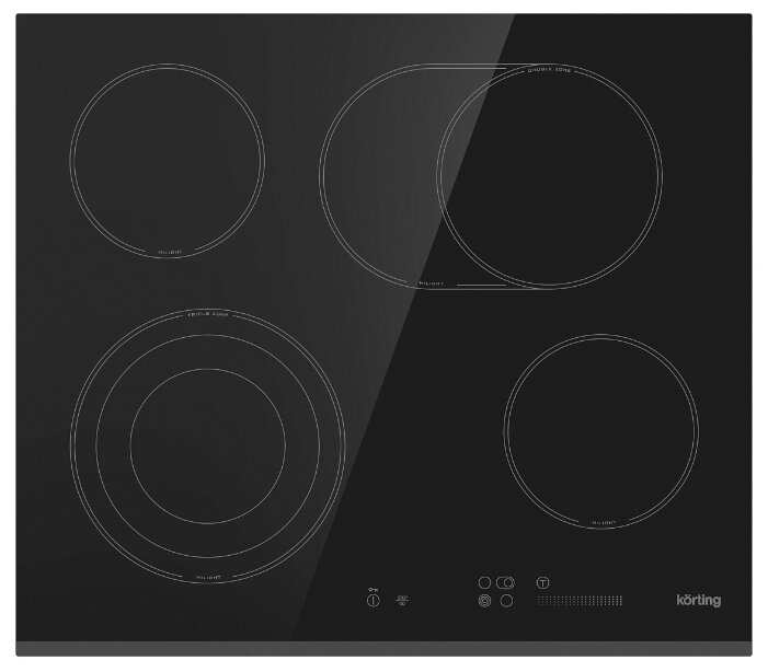 Электрическая варочная панель Korting HK 63552 B