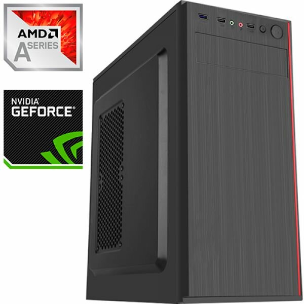 Компьютер PRO-1562384 AMD A6-9500 3500МГц, AMD A320, 16Гб DDR4 2400МГц, HDD 2Тб, NVIDIA GeForce RTX 2070 SUPER 8Гб, 700Вт, Midi-Tower