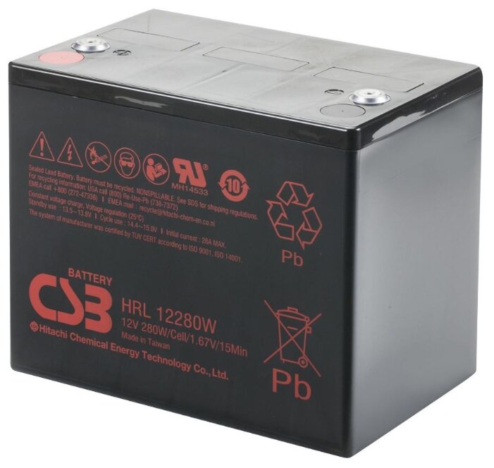 Аккумуляторная батарея CSB HRL 12280W 70 А·ч