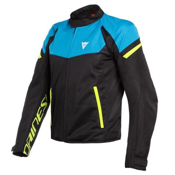 Мотокуртка Dainese Bora Air Tex 07a black/fire-blue/fluo-yellow 48