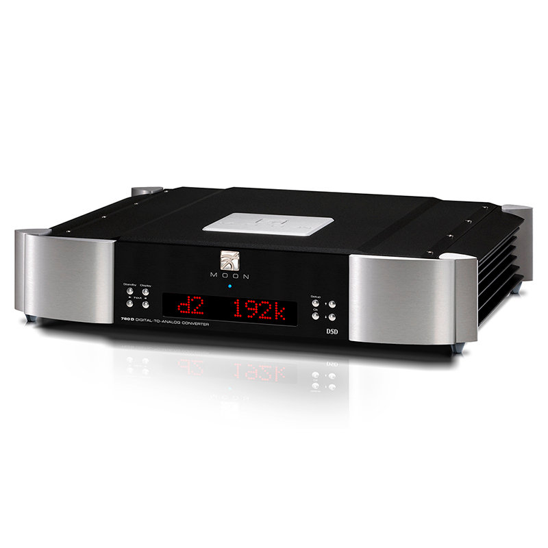 ЦАПы с Bluetooth Sim Audio MOON 780D 2 TONE (black/silver)\Red Display