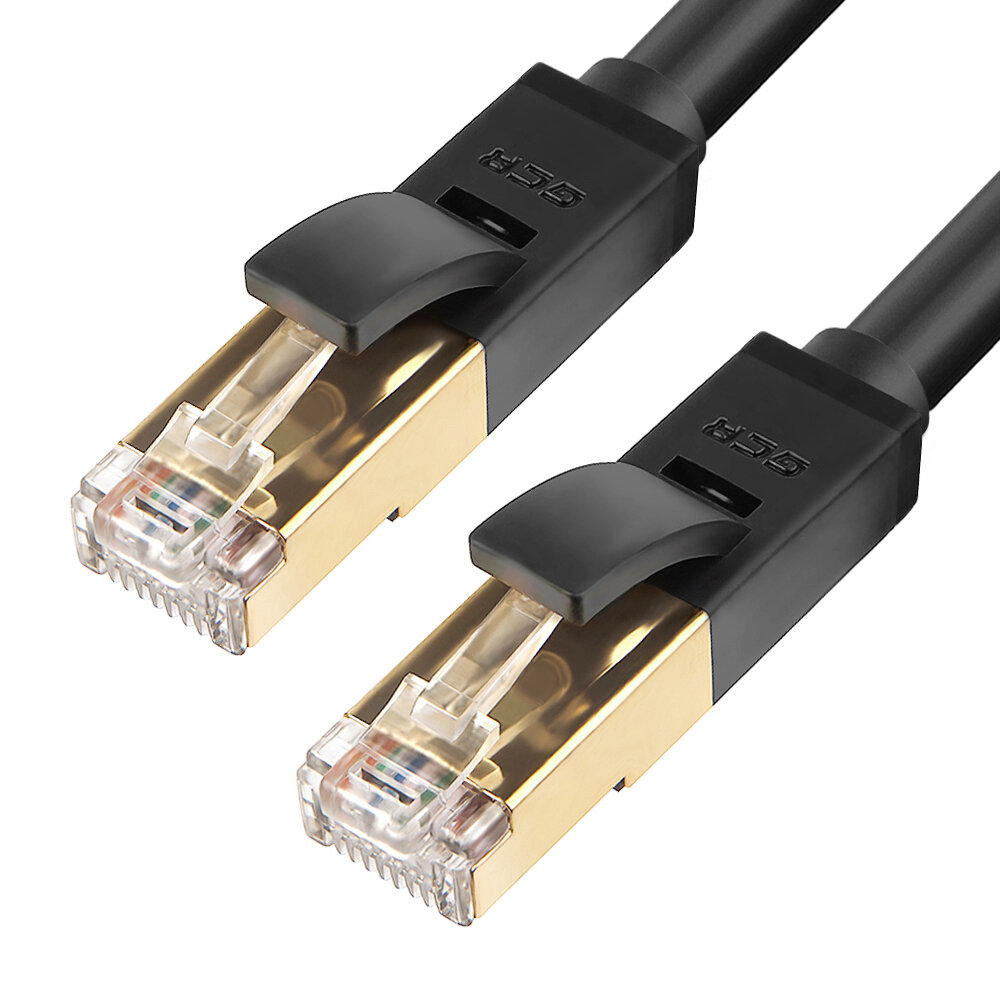 Патч-корд 50.0м FTP кабель для интернета, кат.7, 10 Гбит/с, литой