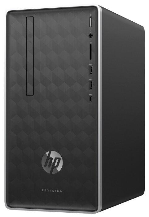 Настольный компьютер HP Pavilion 590-a0003ur (4GL68EA) Mini-Tower/Intel Pentium Silver J5005/8 ГБ/1 ТБ HDD/Intel UHD Graphics 605/Windows 10 Home