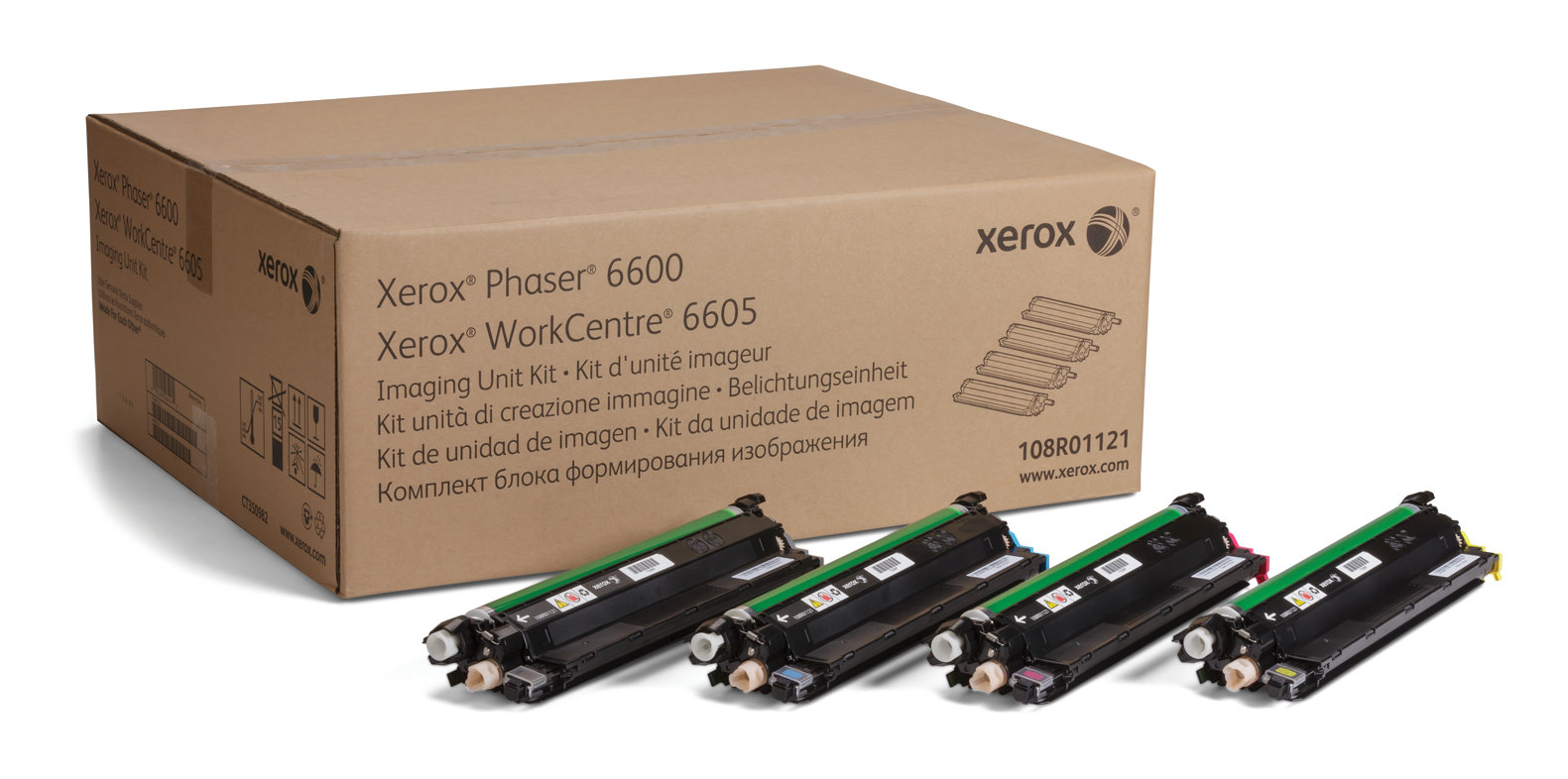 108R01121 Комплект фотобарабанов Xerox Phaser 6600/WC 6605/6655/VersaLink C400/C405