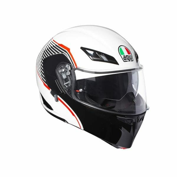 Мотошлем AGV COMPACT ST vermont white/black/red S