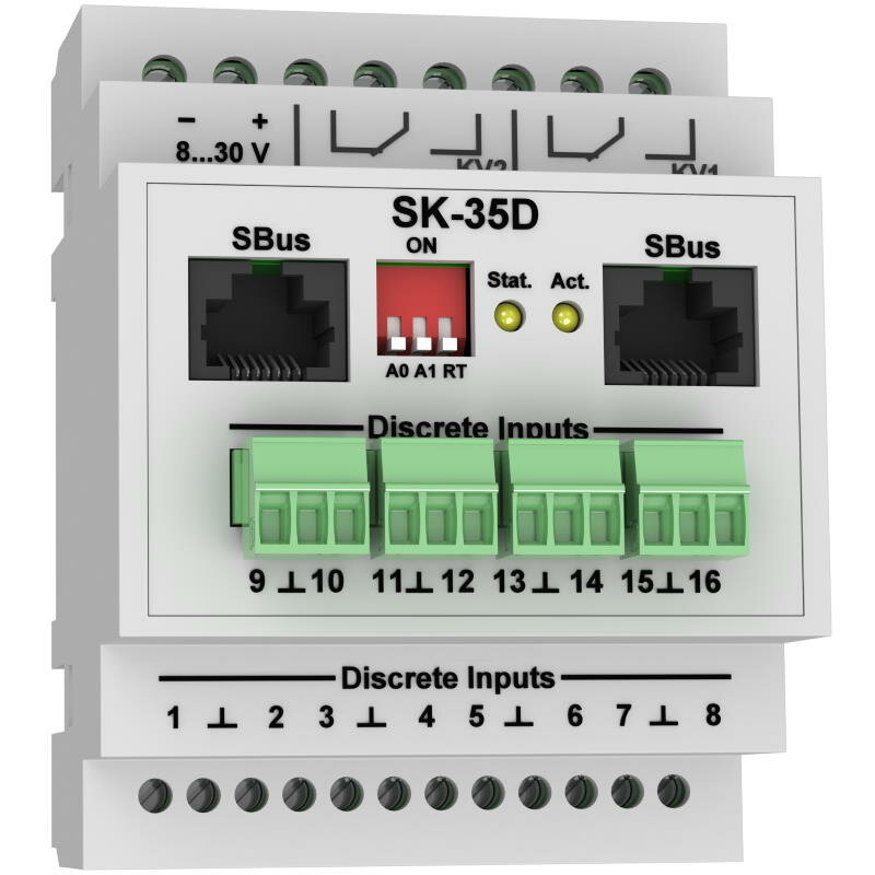 SK-35D - модуль контроля дискретных входов