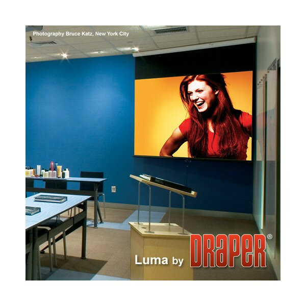 Экран для проектора Draper Luma HDTV 92quot; MW case white (9:16, 114x203)