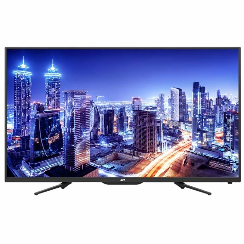 Телевизор LED JVC 32quot; LT32M550 черный/HD READY/50Hz/DVB-T/DVB-T2/DVB-C/USB/Smart TV (RUS)