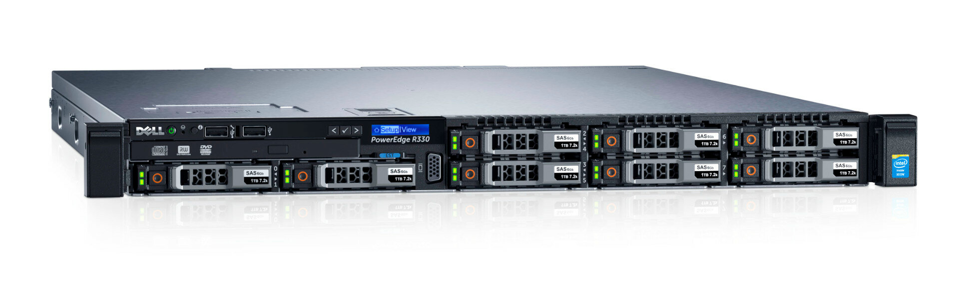 Сервер DELL PowerEdge R340 1U/ 4LFF/ 1xE-2124 R340-7679-01