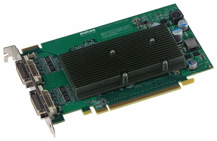 Видеокарта Matrox M9125 PCI-E 512Mb 64 bit 2xDVI
