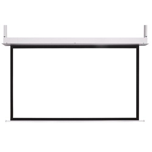 Экран для дома, настенно потолочный с электроприводом Projecta Descender Electrol 216x340 Matte White (10103126)