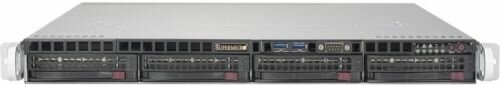 Серверная платформа 1U Supermicro SYS-5019S-M2 (1x1151, C236, 4x UDDR4 ECC, 4x3.5quot; HS, (x8)FH, 2GE, 1x350W Plat.)