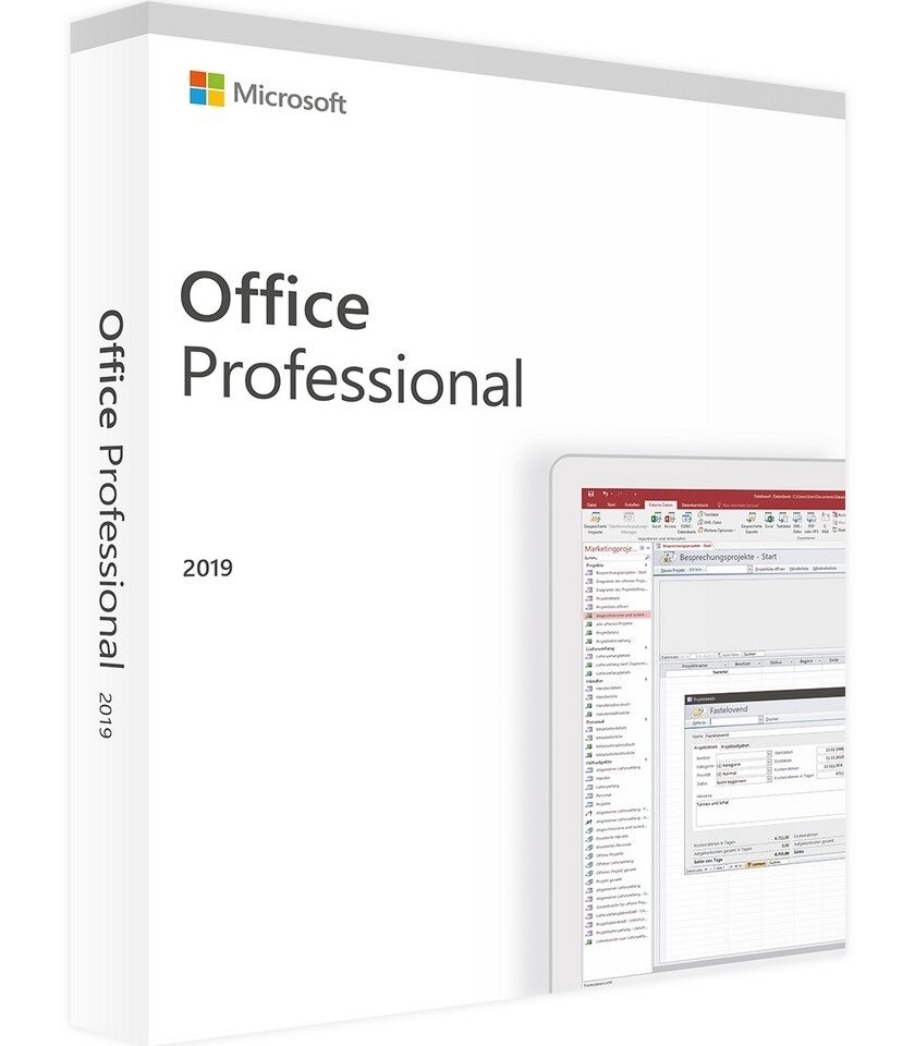 Microsoft Office 2019 Professional 32/64 bit ESD MS269-17064