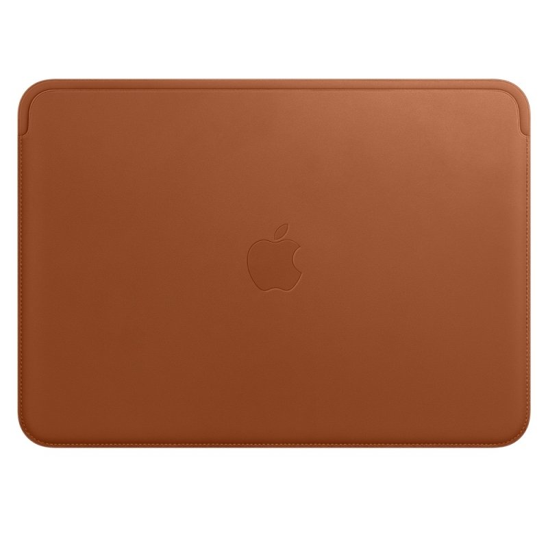 Кожаный чехол для MacBook APPLE 12 дюймов, золотисто-коричневый цвет (MQG12ZM/A)