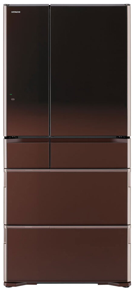 Многокамерный холодильник Hitachi R-G 690 GU XT коричневый кристалл