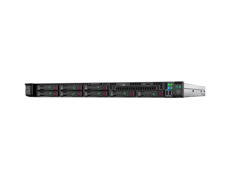 Сервер HPE Proliant DL360 Gen10 Bronze 3204 Rack(1U)/Xeon6C 1.9GHz(8,25Mb)/1x16GbR2D_2933/S100i(ZM/RAID 0/1/10/5)/noHDD(8/10+1up)SFF/ noDVD/iLOstd/5HPfans/4x1GbEth/EasyRK/1x500wFPlat(2up) P03629-B21