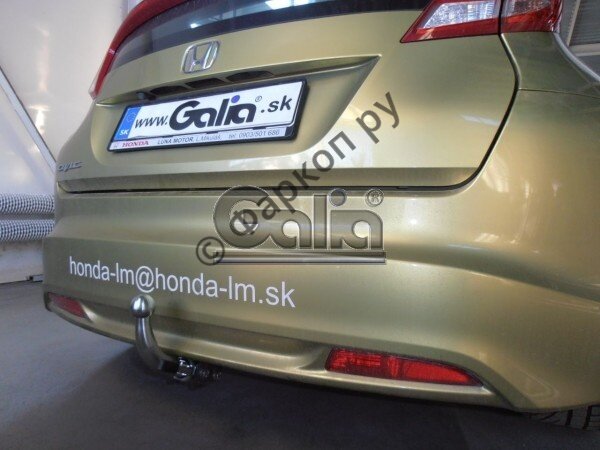Фаркоп Galia для Honda Civic хетчбек 5 дверей 2012-