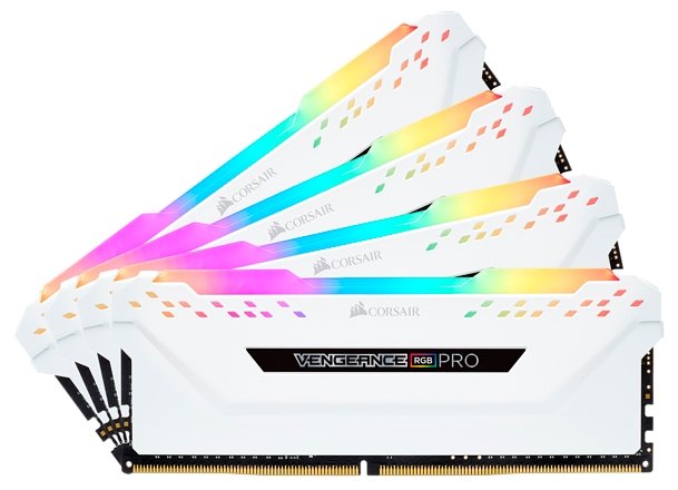 Оперативная память 8 ГБ 4 шт. Corsair Vengeance RGB PRO CMW32GX4M4C3000C15W