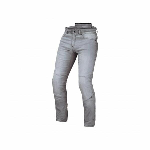 Мотоджинсы MACNA STONE джинсовые серые 32