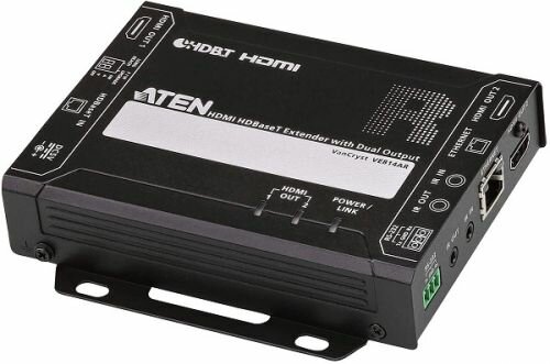 Приемник Aten VE814AR-AT-G HDMI HDBaseT, Dual Output, 4K 100м / 1080p 150м