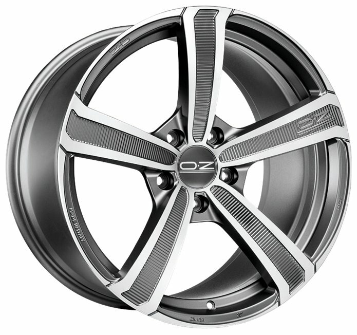 Колесный диск OZ Racing Montecarlo HLT 11.5/20 5*130 ET59 DIA71.56 MATT DARK GRAPHITE DIAMOND CUT