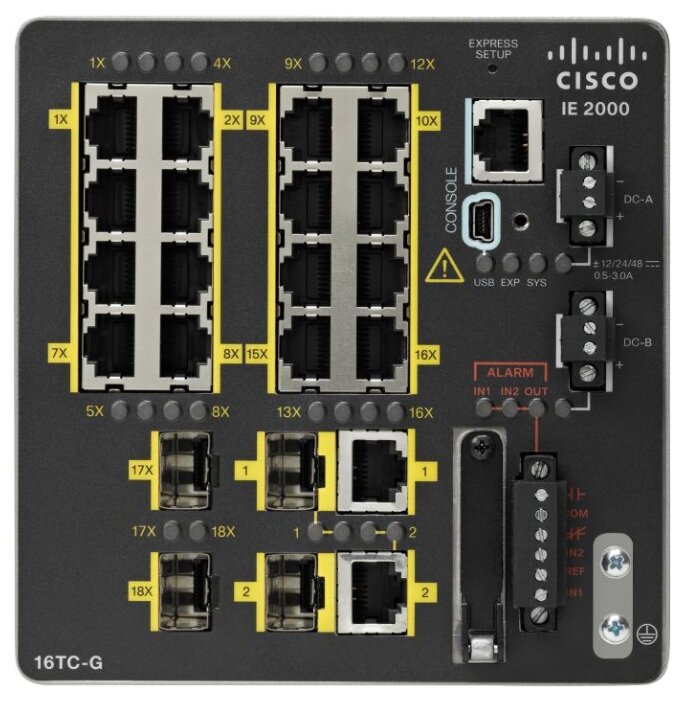 Коммутатор Cisco Industrial Ethernet IE-2000-16TC-G-X