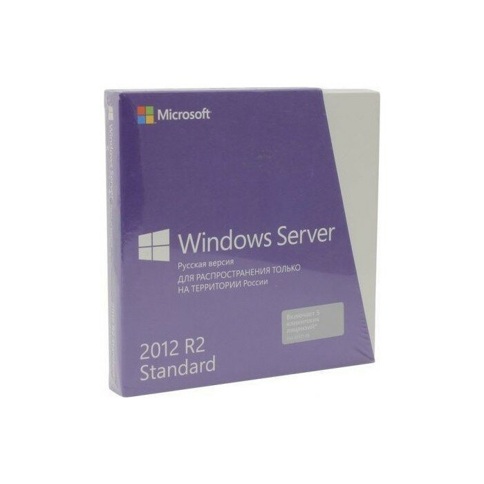 Microsoft Windows Server Standard 2012 R2 64Bit Russian Russia Only DVD 5 Clt (P73-06055)