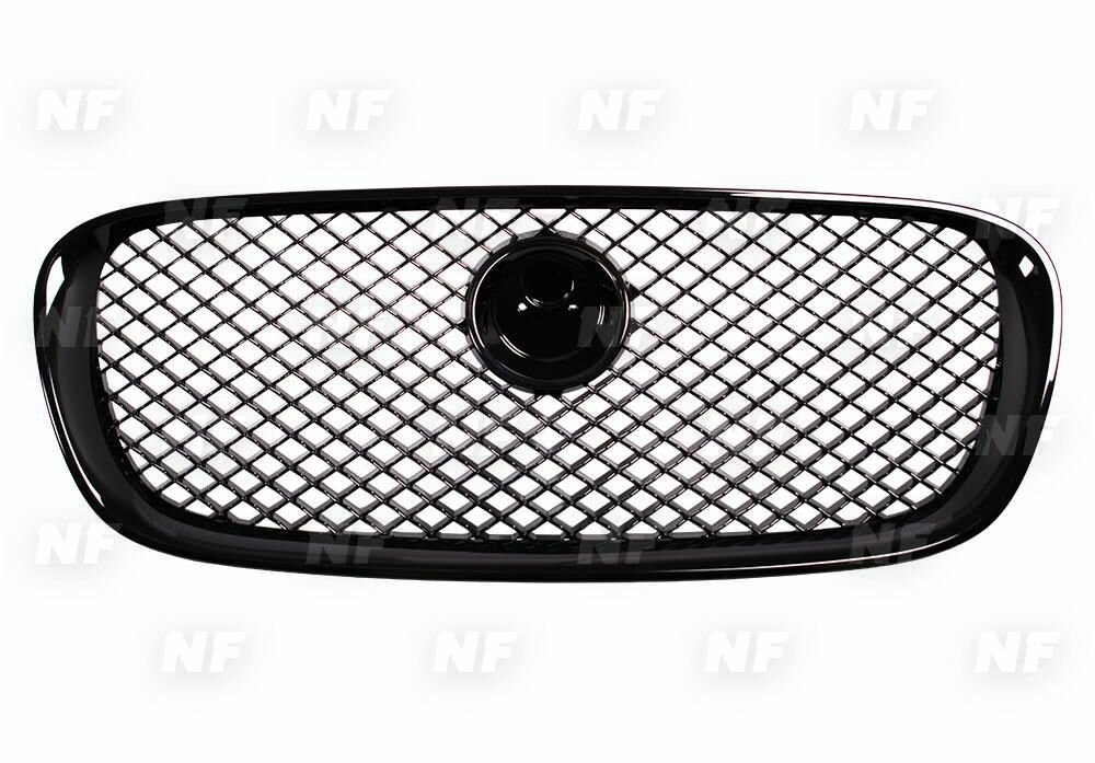 Решетка радиатора черная для Jaguar XF
