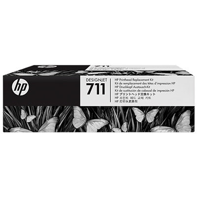 Комплект для замены печатающей головки HP C1Q10A №711 для Designjet T120 / T520