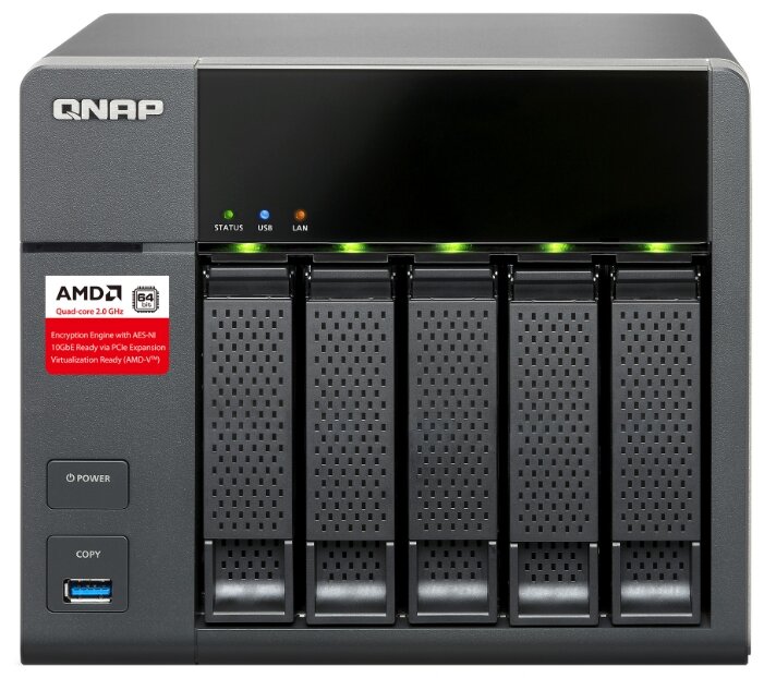 Сетевой накопитель (NAS) QNAP TS-563-8G