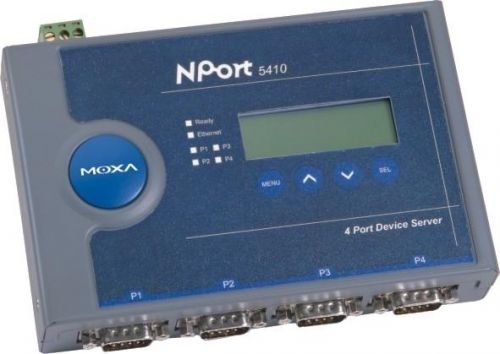 Преобразователь MOXA NPort 5410 4 Port RS-232 device server, DB9