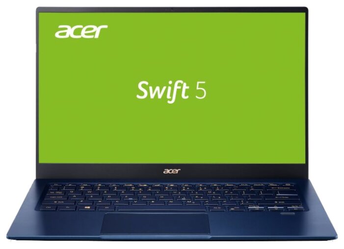 Ноутбук Acer SWIFT 5 SF514-54GT-77G8 (Intel Core i7 1065G7 1300MHz/14quot;/1920x1080/16GB/1024GB SSD/32GB Optane/DVD нет/NVIDIA GeForce MX350 2GB/Wi-Fi/Bluetooth/Windows 10 Home)