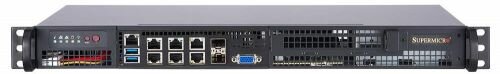 Серверная платформа Supermicro SYS-5019D-FN8TP 1U (Xeon D-2146NT, 4x1GbE, 2x10GbE, 2xSFP+, 4хDIMM DDR4, 200W)