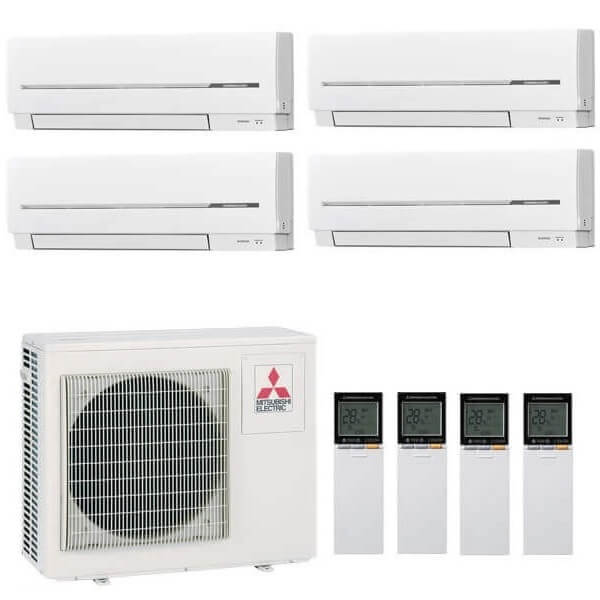 Мультисплит-система Mitsubishi Electric MXZ-4E72VA + 3xMSZ-SF15VA + MSZ-SF35VE